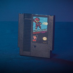 SaturdayMan • NES video game • Standard edition