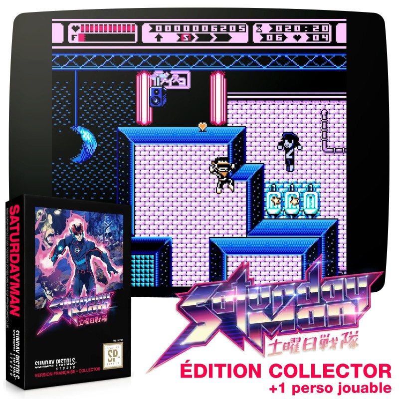 SaturdayMan • NES video game • Collector edition