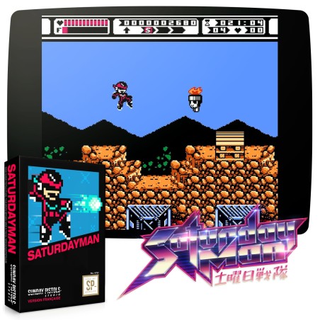 SaturdayMan • NES video game • Standard edition