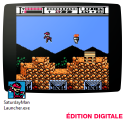SaturdayMan • Jeu vidéo NES • Édition digitale standard