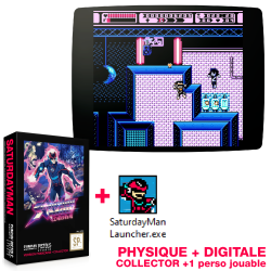 SaturdayMan • Jeu vidéo NES • Édition physique + digitale collector